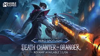 Hero Spotlight  Granger  Death Chanter  Mobile Legends Bang Bang [upl. by Aihsrop]