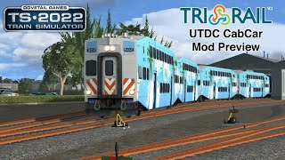 Train Simulator 2021  TriRail UTDC CabCar Preview [upl. by Ssilem]