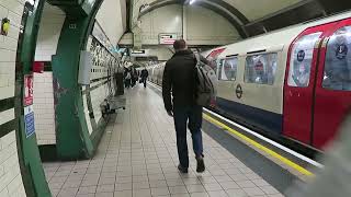 London Underground Bakerloo Line 1972 Stock Trains At Marylebone 18 March 2022 [upl. by Walrath]