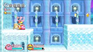 Lets Play Kirbys Return to Dream Land 10 ice fort [upl. by Wilcox]