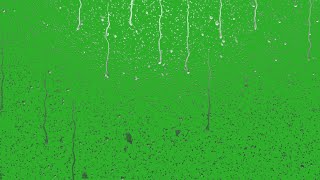 4K Rain Drops on Window Glass Green Screen with Sound Effects [upl. by Swisher]