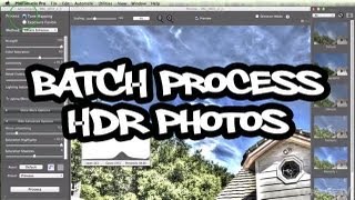 Batch Processing Multiple HDR Photos Photomatix [upl. by Bernetta]