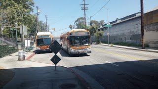 2012 LACMTA NABI Metro 45C 8571 [upl. by Barbarese]