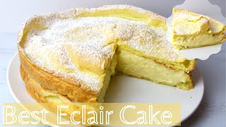 Creamy Eclair Cake  Just Try It [upl. by Mercorr]