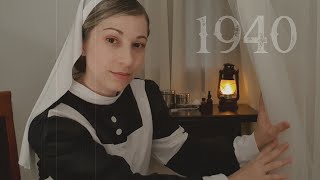 ASMR  Enfermera en 1940  2ª Guerra Mundial Roleplay  SusurrosdelSurr  Español [upl. by Ahsetel7]