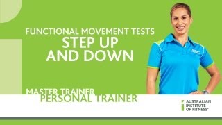 Functional Movement Test  Step Up and Down [upl. by Arodoeht]