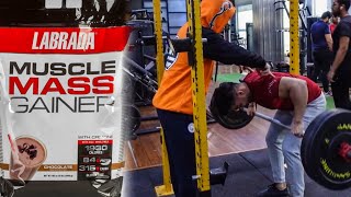 MASS GAINER review  Advanced level back training tips [upl. by Assener]