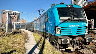 Führerstandsmitfahrt Padborg Hamburg Br 193 Vectron Streckenkunde PZB geführte Zugfahrt [upl. by Craddock]