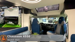 Chausson X550 Exclusive Line  2023 🦊 Wo Kastenwagen und Wohnmobil sich kreuzen [upl. by Giavani166]