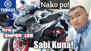 Ganda nito mga lods New Yamaha Sniper 155  Standard version 2023  Price and Installment update [upl. by Aeila]