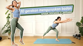 10 gerakan menguruskan badan Cocok untuk Obesitas Pemula [upl. by Kosel216]