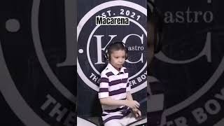 quotMacarenaquot Drum Cover by Kyle Castro macarenadance dance drummer viralvideo [upl. by Nahtahoj]