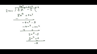 Use long division to divide 8 x45 ÷2 x1 [upl. by Maud255]