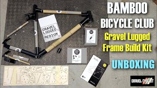 BAMBOO BICYCLE CLUB Gravel Lugged Frame Build Kit UNBOXING [upl. by Ileyan]