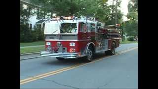 Triton Hose Company 1 Tunkhannockpa Fire Department Firemans Parade 2 of 2 [upl. by Nirro944]