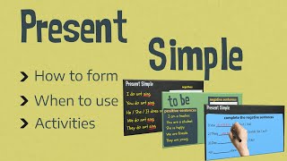 Present Simple Tense  Learn English  EasyTeaching [upl. by Xila803]