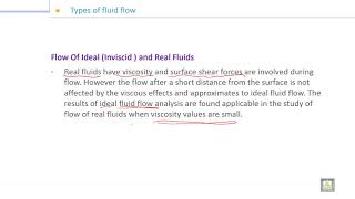 Fluid Mechanics 1  62  Taypes of fluid flow  1 [upl. by Rafiq]