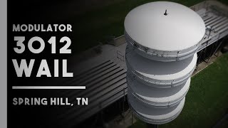 Federal Signal Modulator 3012  AttackWail  Spring Hill TN Williamson CoTornado Siren Test [upl. by Llenra747]