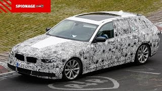 BMW 5Serie Touring  AutoWeek Spy Video [upl. by Eilyak]