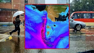 Nuevo ciclón extratropical en Chile Zonas afectadas y detalles del fenómeno [upl. by Yesrod]