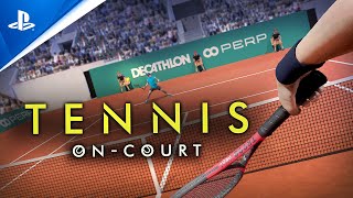 Tennis OnCourt  Launch Trailer  PS VR2 Games [upl. by Puri785]