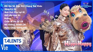 Tổng hợp TOP 8 màn trình diễn rực rỡ của Lâm Bảo Ngọc  HippoHappy tại The Masked Singer Mùa 2 [upl. by Vogel]