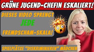 Grüne JugendChefin im FremdschamModus Ein Video das zum Schreien bringt [upl. by Satsoc]