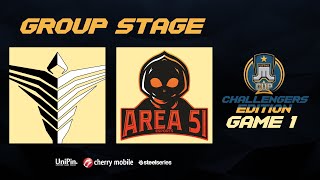 Just ML Cup Challengers Edition ArkAngel vs NXP Area51 Game 1 BO3  Just ML Mobile Legends [upl. by Hunt]