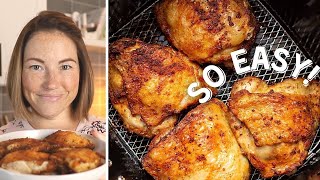 Air Fryer Chicken Thighs  How to make the best chicken thighs in the Air Fryer [upl. by Ennazor]