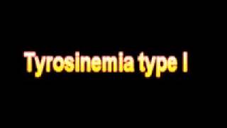 What Is The Definition Of Tyrosinemia type I [upl. by Nowaj]