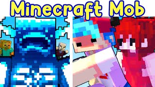 Friday Night Funkin VS Minecraft MobMod FULL  All Secrets  FNF Mod [upl. by Roosnam646]