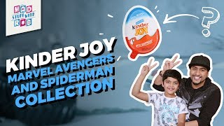 Kinder Joy  Marvel Avengers and Spiderman Collection [upl. by Atiken]