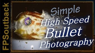 Simple High Speed Photography of a Bullet [upl. by Ahsiyt]