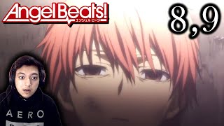 LAST MOMENTS  ANGEL BEATS EPISODE 8 amp 9 REACTION [upl. by Breger902]