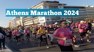 Athens Marathon November 10 2024 marathon [upl. by Atined]