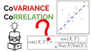 Covariance and Correlation Explained [upl. by Genesa]