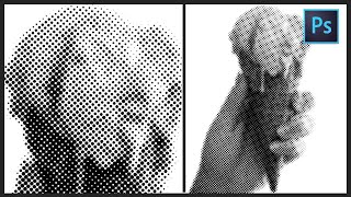 Photoshop Tutorial  Halftone Photo Effect [upl. by Aniret]