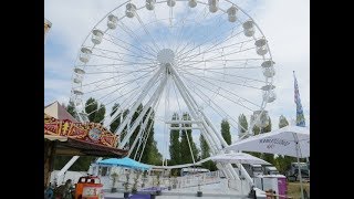 Fahrt mit dem Riesenrad auf der Muswiese in Musdorf bei Rot am See am 07102018 [upl. by Westland]