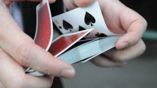 In The Hands Riffle Card Shuffle Tutorial with bridge ending [upl. by Joshi]