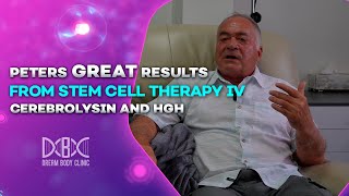 Peters Great Results From Stem Cell Therapy IV Cerebrolysin and HGH [upl. by Alleoj]