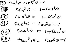 All Trigonometry Formula  Mathematics  Important Trigonometry Formulas  Trigonometry Formula [upl. by Attenwad]