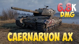 Caernarvon AX  7 Kills 68K DMG  Fundamental  World Of Tanks [upl. by Bramwell459]