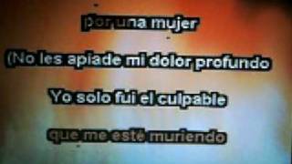 Vicente Fernandez Karaoke que de raro tiene [upl. by Ynolem]