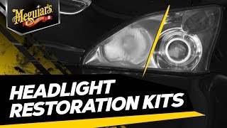 Meguiars Headlight Restoration Kits  Features and Benefits [upl. by Enilekcaj]