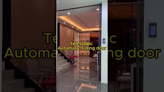 Telescopic automatic sliding doors magnetic levitation automatic sliding door opener slidingdoor [upl. by Naimaj441]