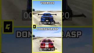 GTA 5  VIGERO ZX vs DOMINATOR ASP [upl. by Lilah]