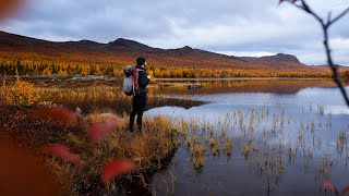 Hiking 440km on Kungsleden in Sweden [upl. by Colley814]