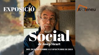 Exposició “Social” de Josep Sicart [upl. by Ahsinwad]