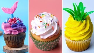 Amazing Cupcake Decorating Ideas Compilation For Party  Perfect Cake Tutorials  Tasty Plus Cake [upl. by Rafa]