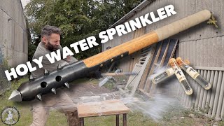 SMASHING Holy Water Sprinkler  Medieval Aspergillum [upl. by Leumek]